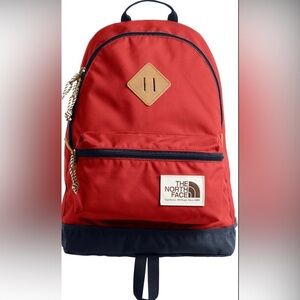 North face kids bag orange and gray